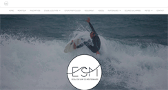 Desktop Screenshot of ecole-surf-mediterranee.com